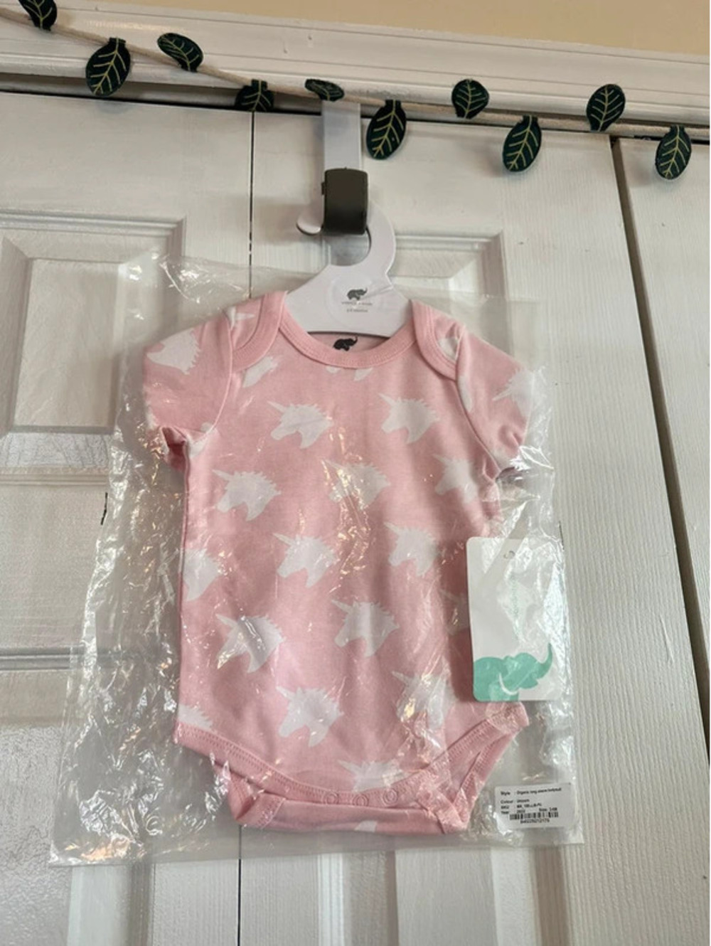 Monica and Andy long sleeve onesie, NEW